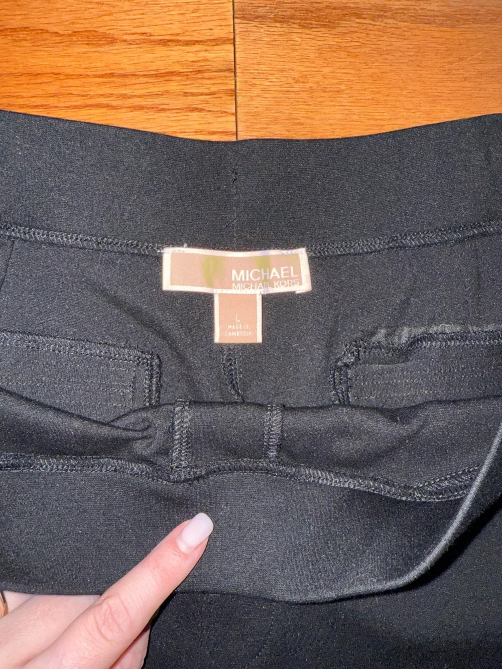 Michael Kors Men's Black Slim Jogger Pants